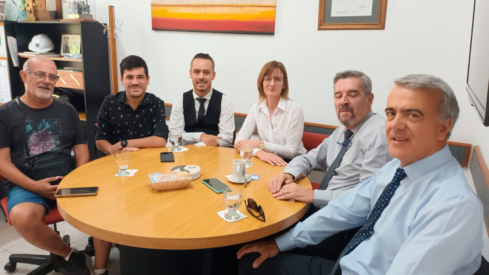 Dirigentes de Credicoop visitaron la CPE