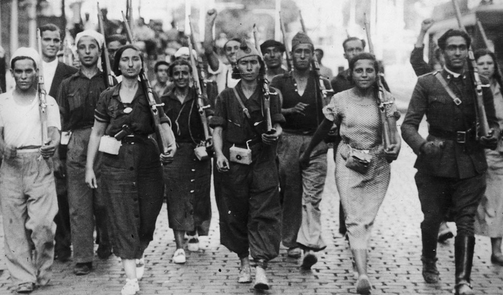 Las barricadas de la República